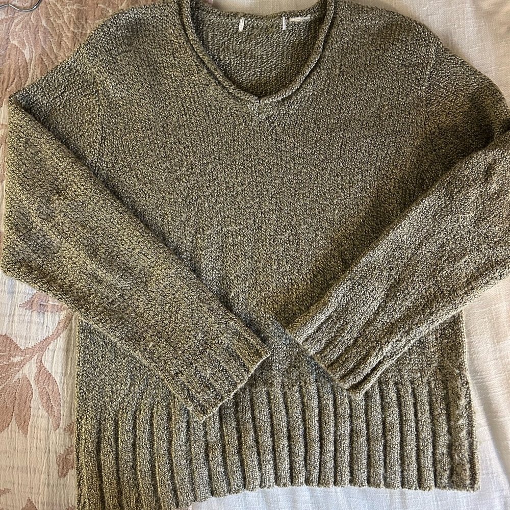 Cozy Olive Green Sweater